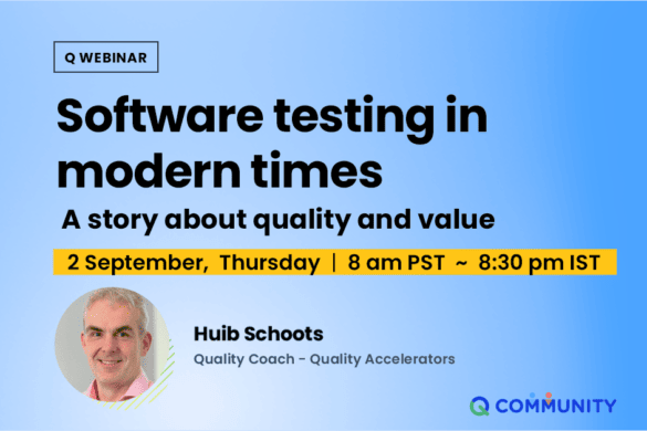 Software testing in modern times: A story about quality and value