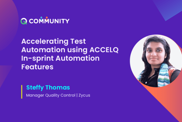 Accelerating Test Automation using ACCELQ In-sprint Automation Features