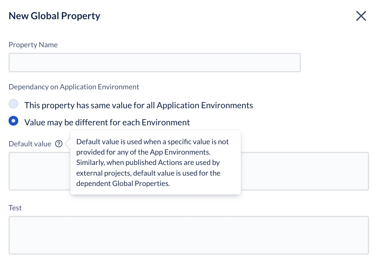 Support for "default" value for global properties