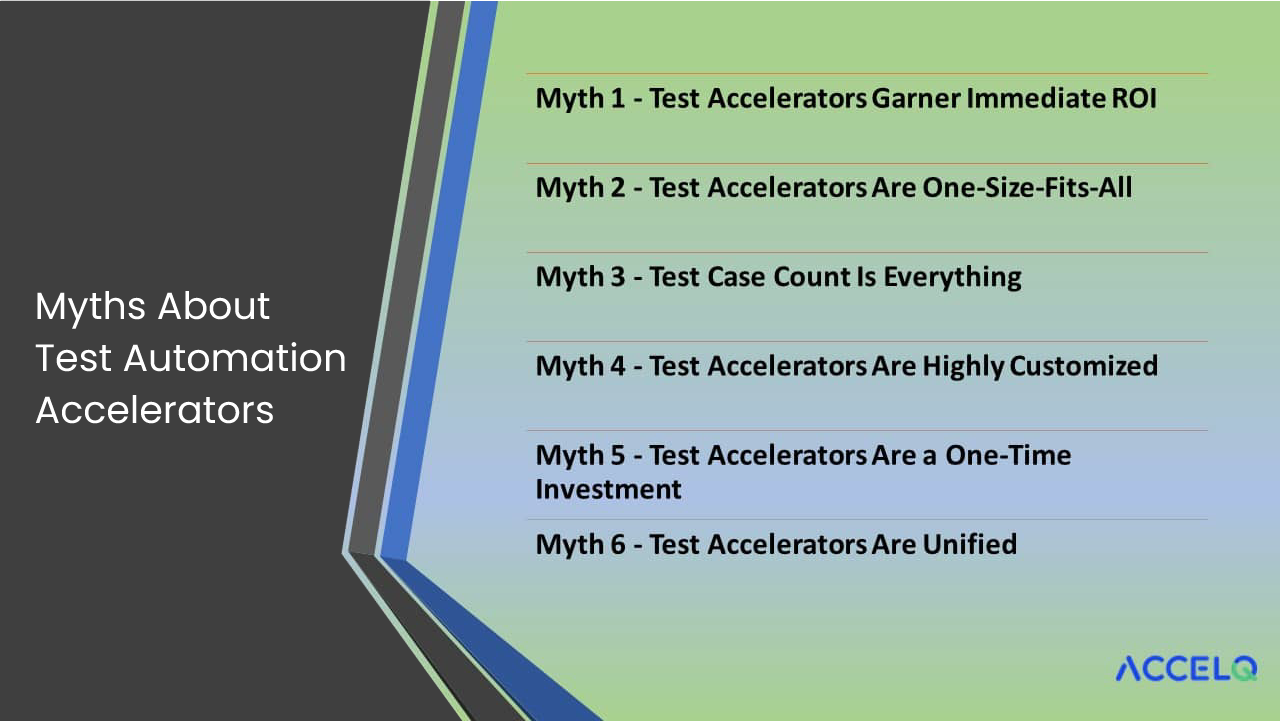 Myths About Test Automation Accelerators