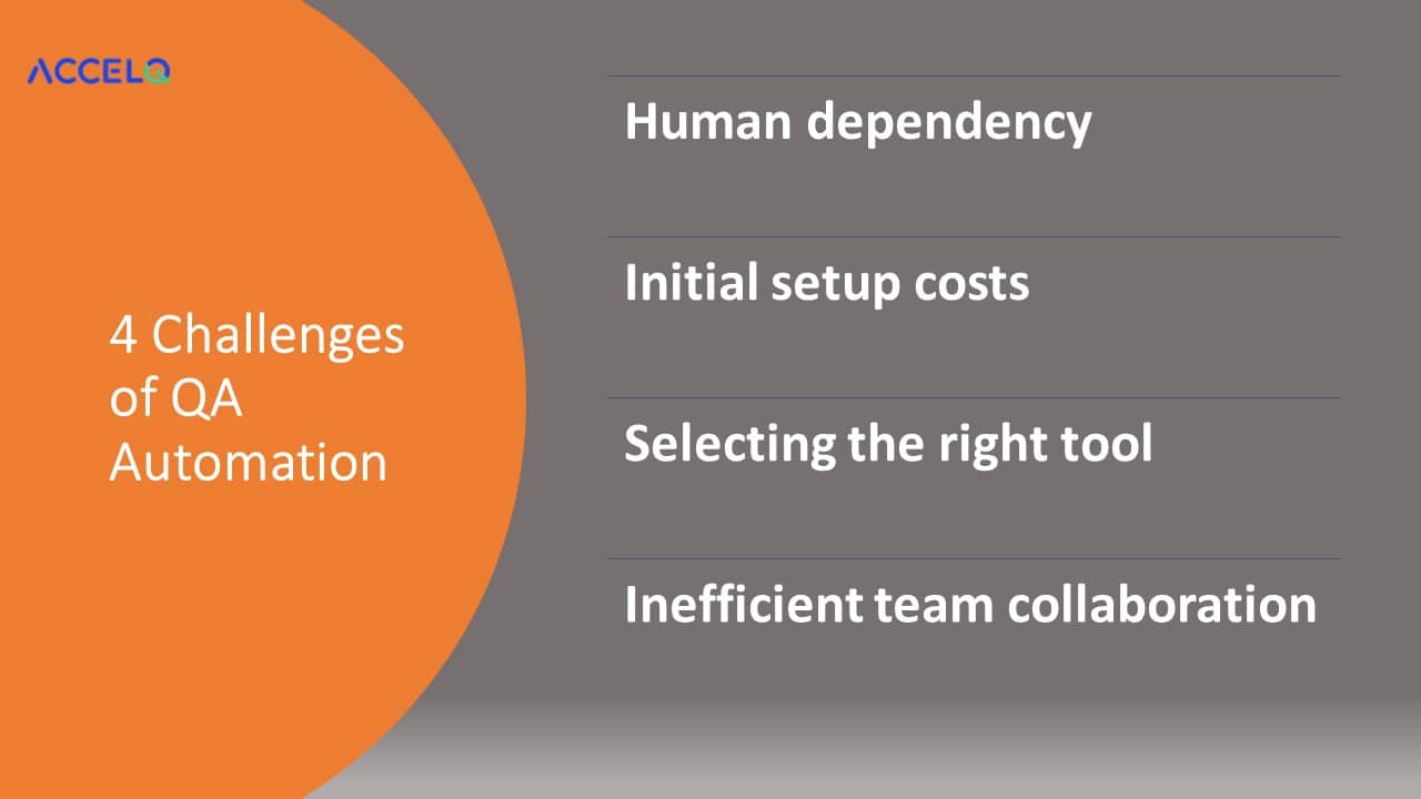 4 Challenges of QA Automation - ACCELQ