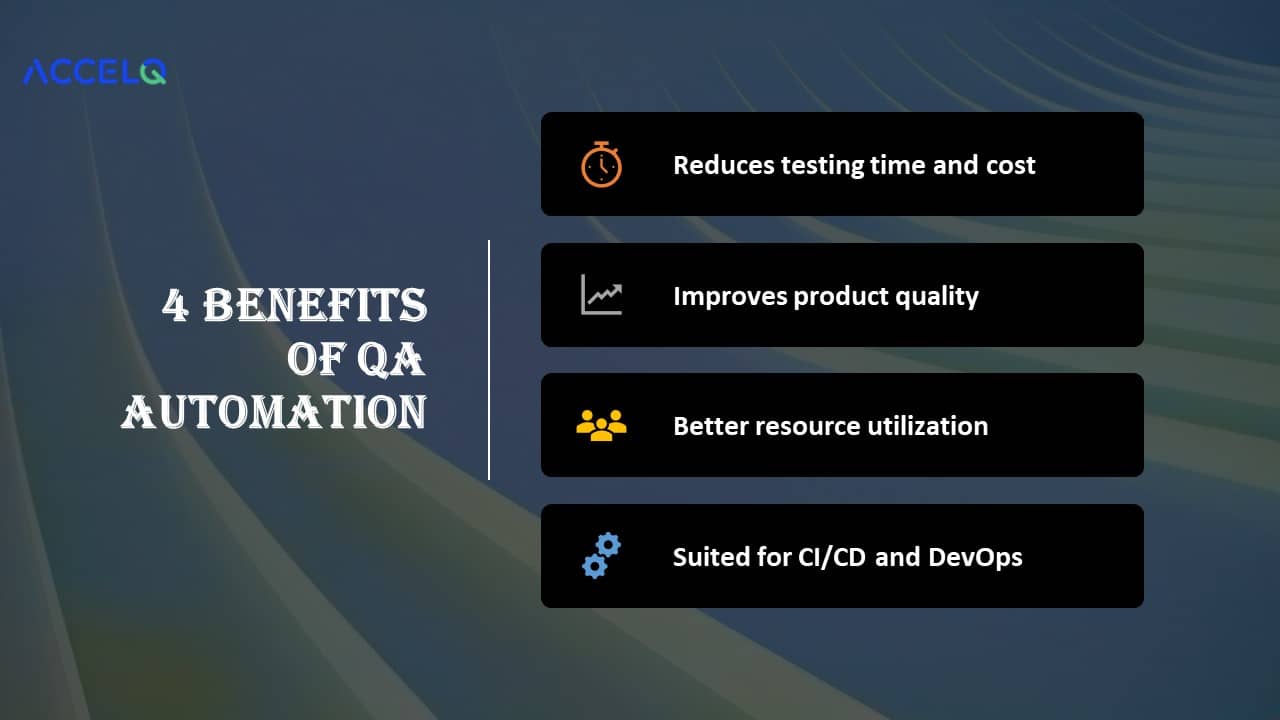 Benefits of QA Automation - ACCELQ