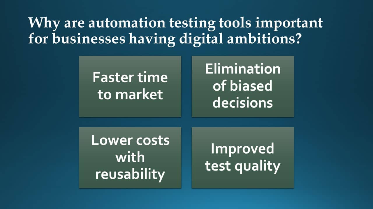 Importance of test automation tool-ACCELQ