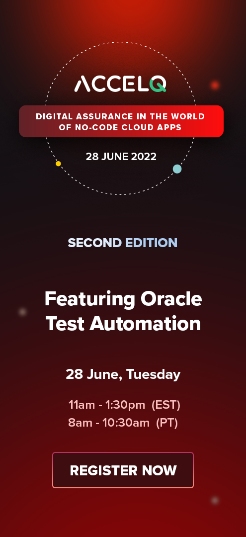 Oracle live CTA-ACCELQ