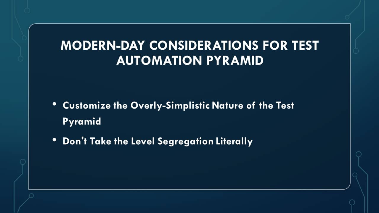 Modern day considerations for Test Automation Pyramid-ACCELQ