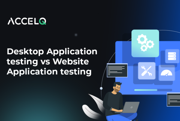 Desktop app vs web app testing