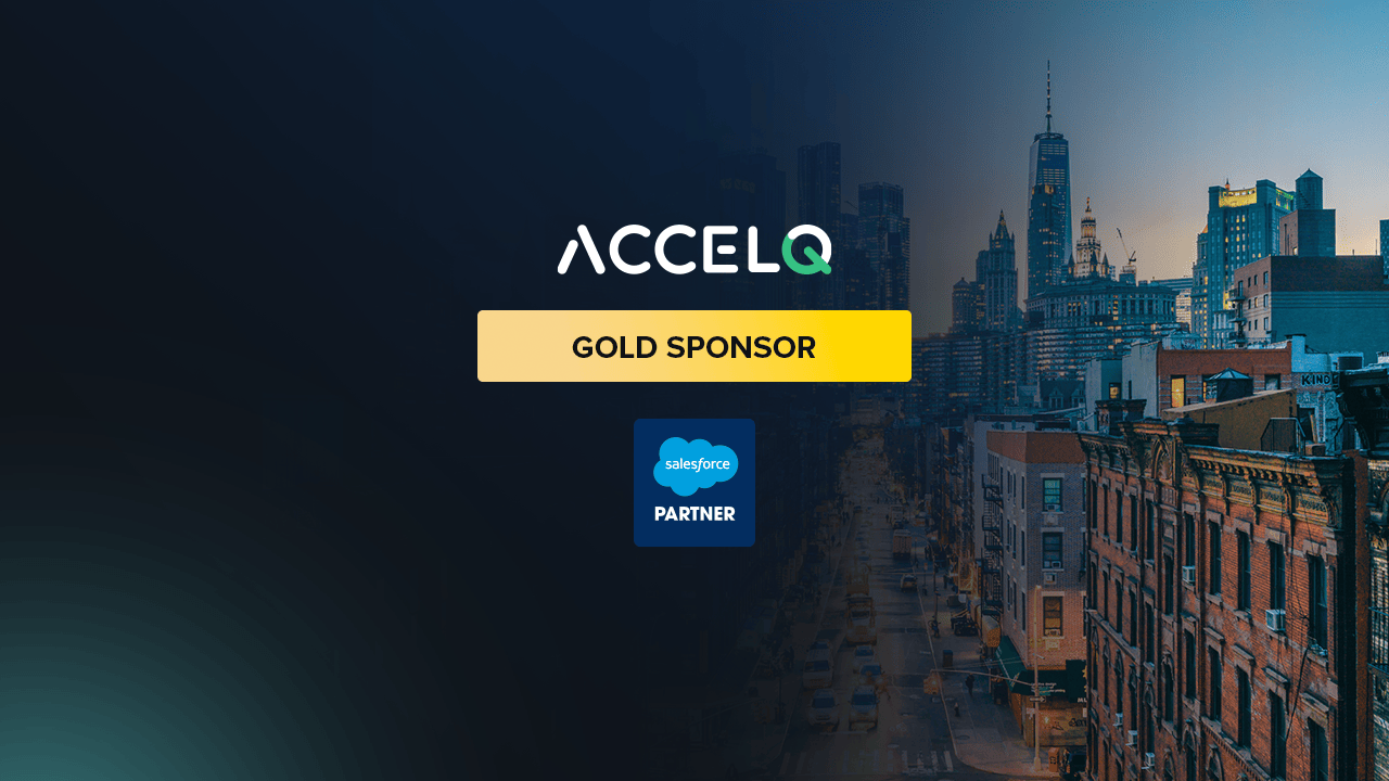 ACCELQ Gold Sponsor for World Tour NYC 2022