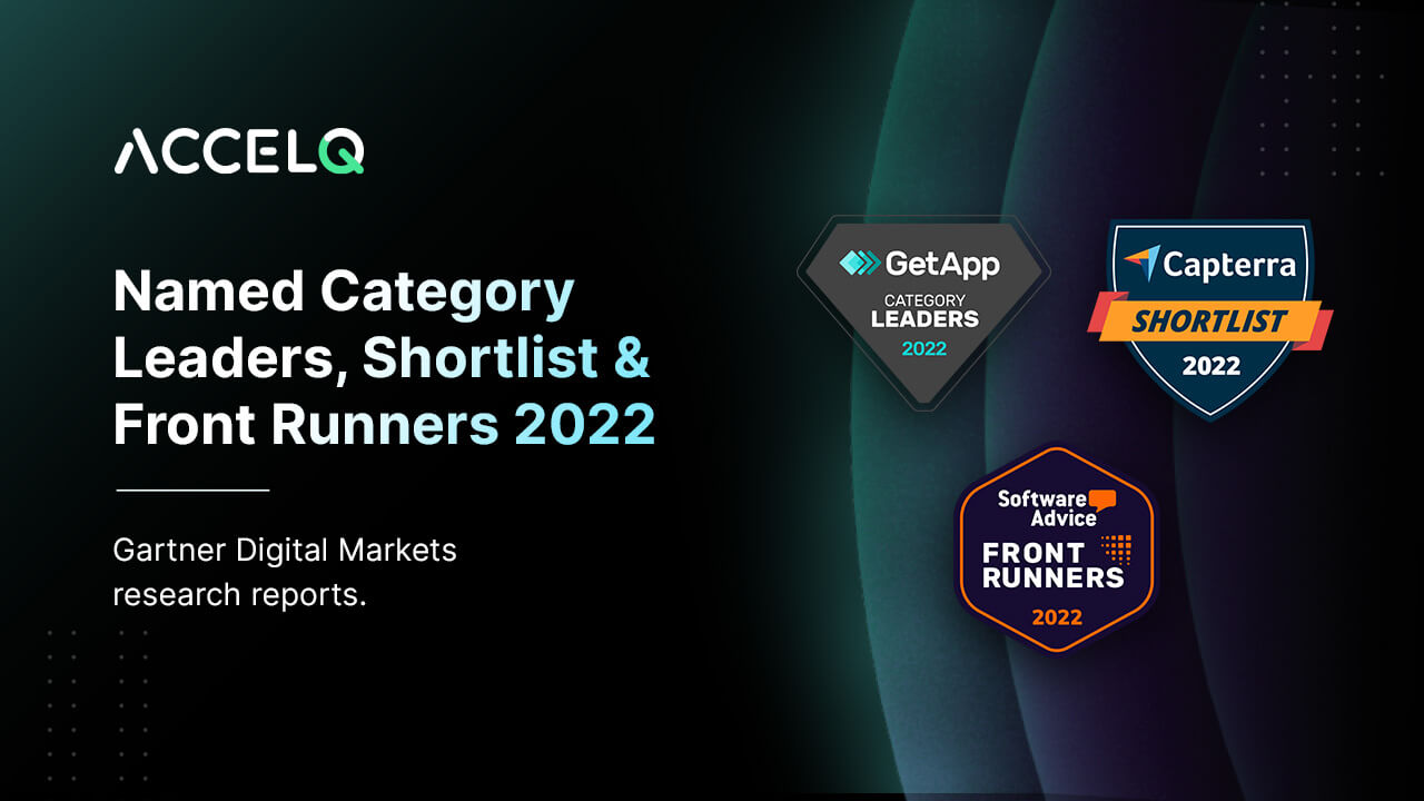 ACCELQ Test Automation Category Leader 2022 in Gartner Digital Markets Reports