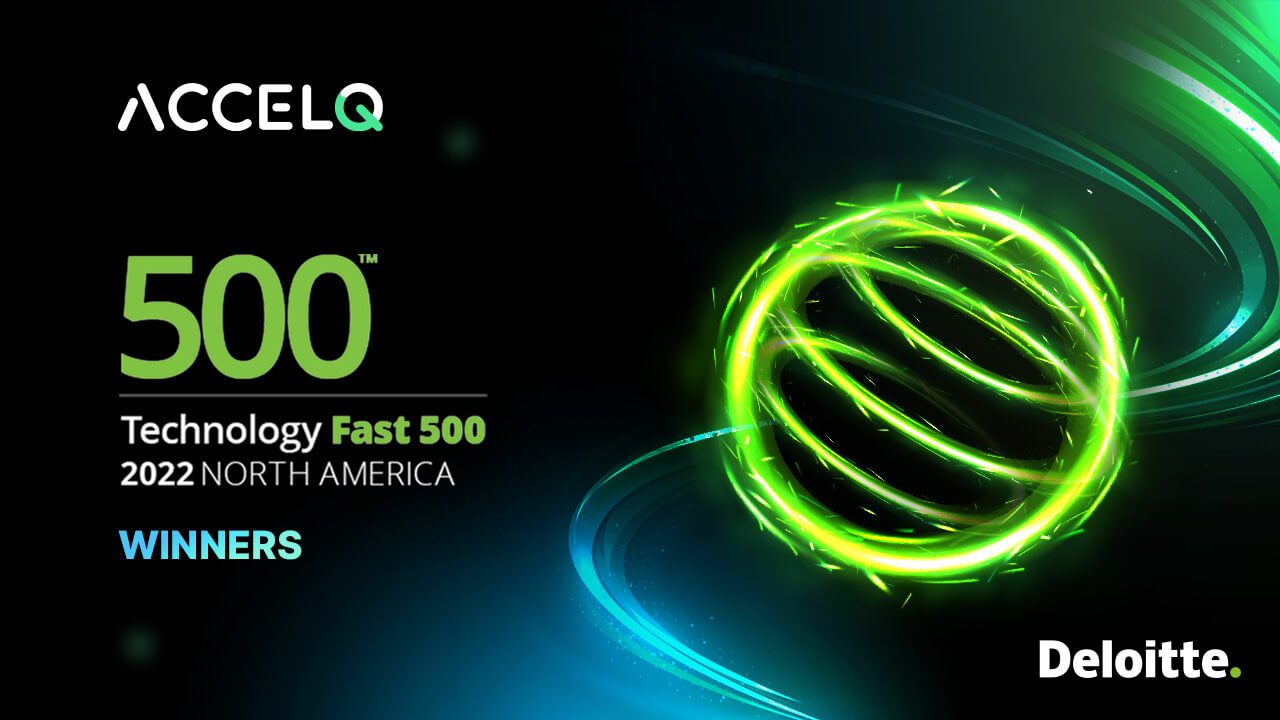 ACCELQ winner of Deloitte Technology Fast 500