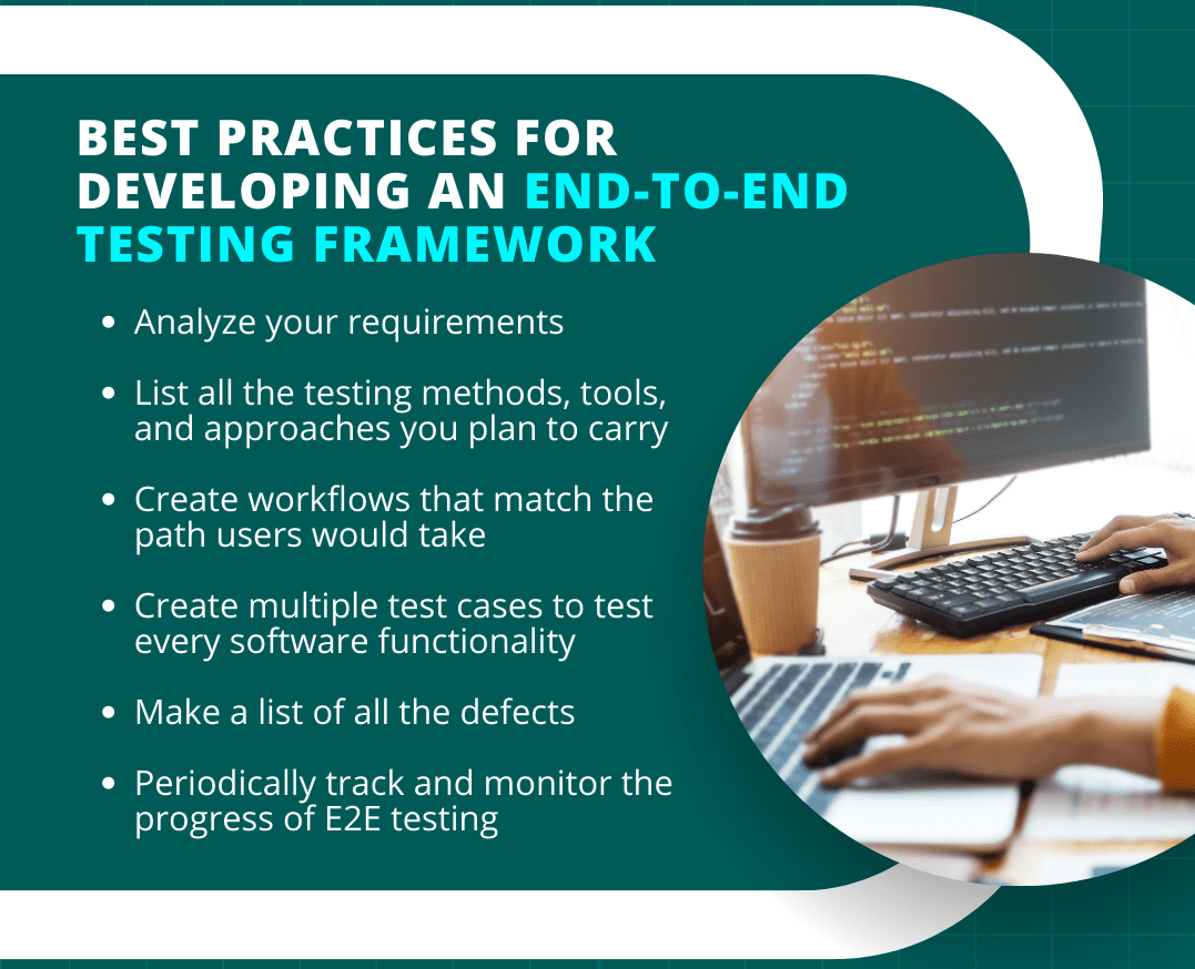 Best practices for end-to-end testing