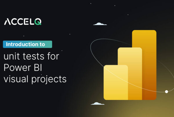 Introduction to unit tests for power bi visual project-ACCELQ