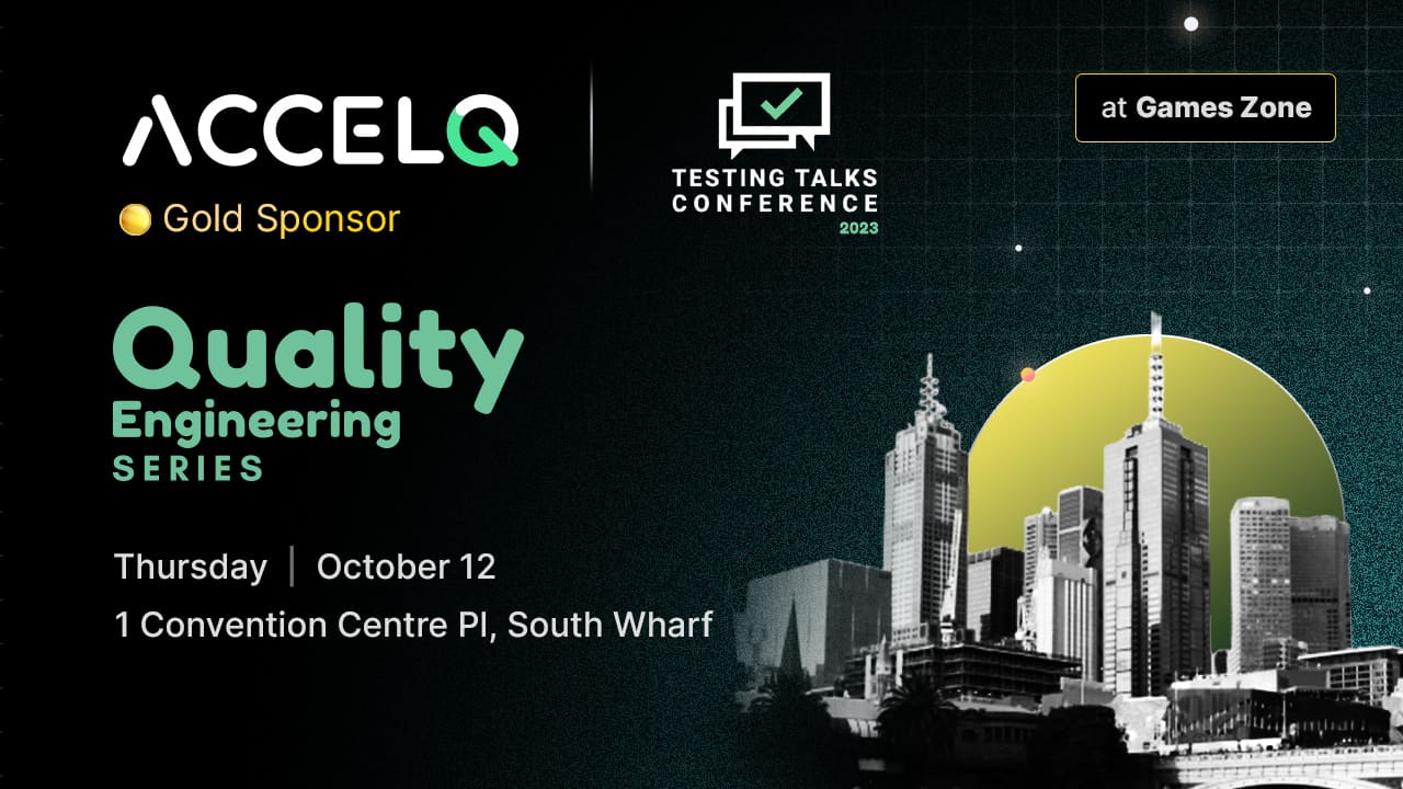 Meet the ACCELQ Team at Testing Talks Melbourne 2023