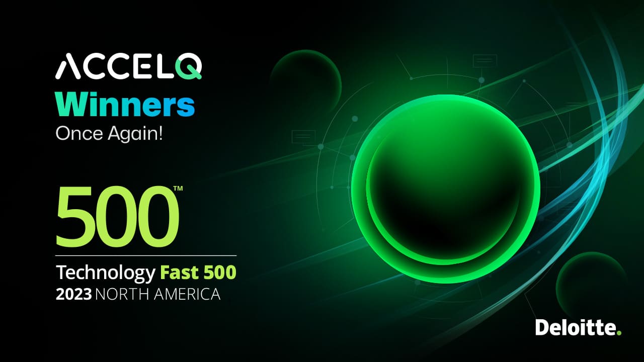 ACCELQ Winner of 2023 Deloitte Technology Fast 500