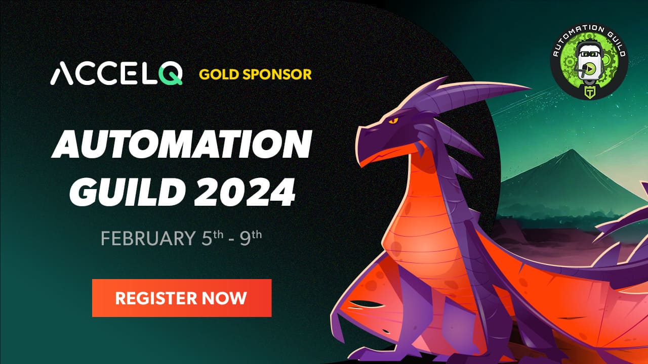ACCELQ Gold Sponsors at Automation Guild 2024