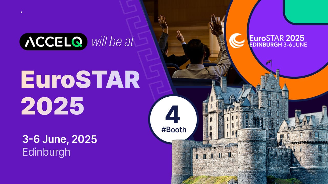 Experience Autonomous Test Automation with ACCELQ at EuroSTAR 2025