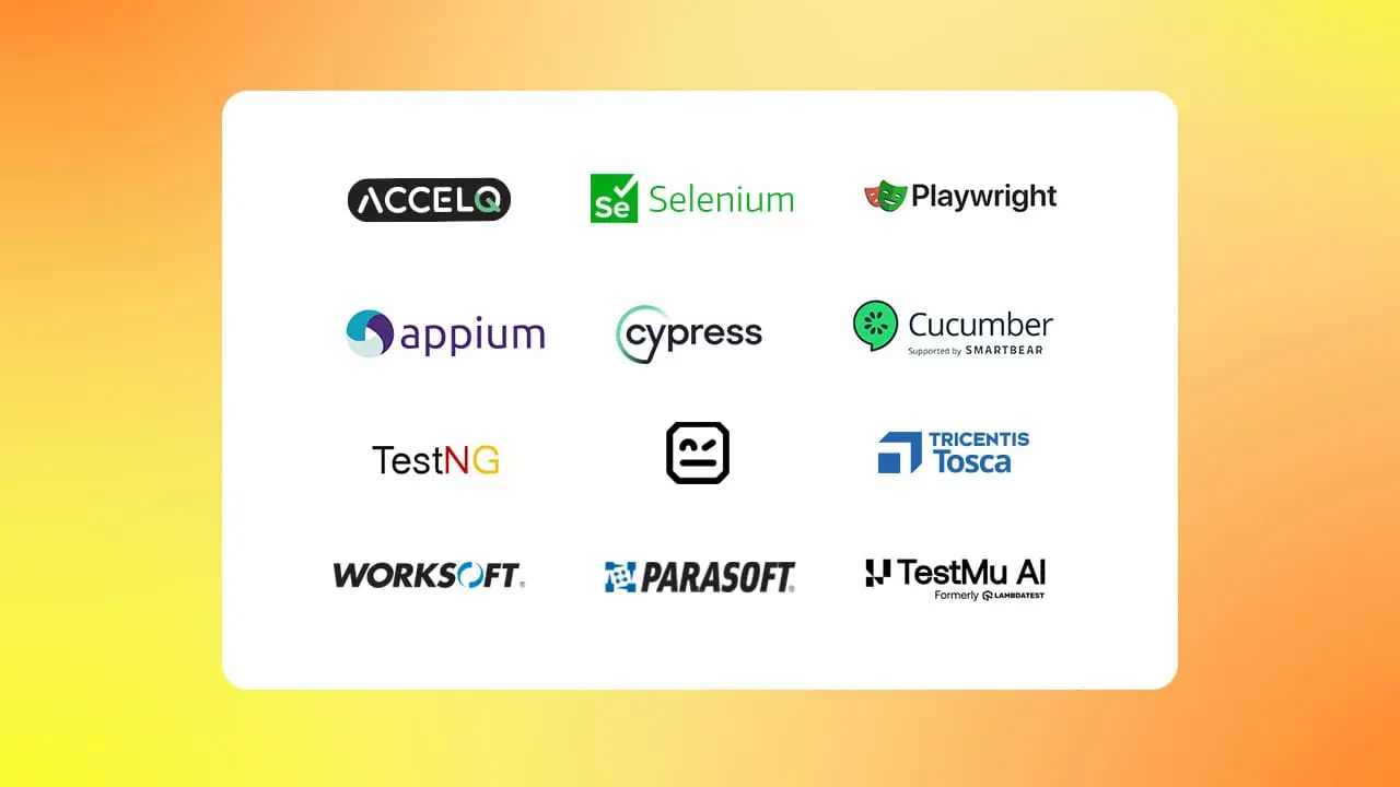 Test automation Tools