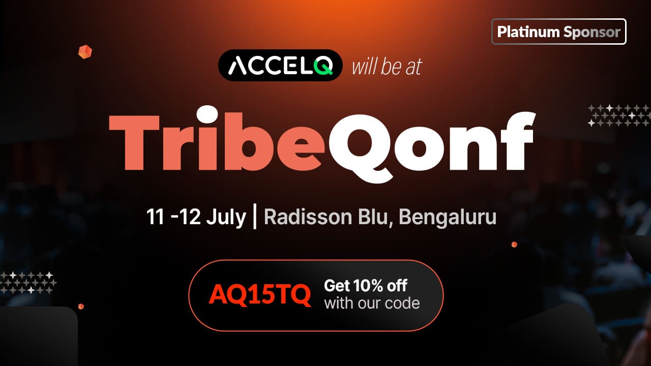 Catch ACCELQ at TribeQonf 2025 by The Test Tribe community