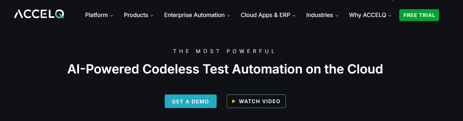 ACCELQ - BDD Testing