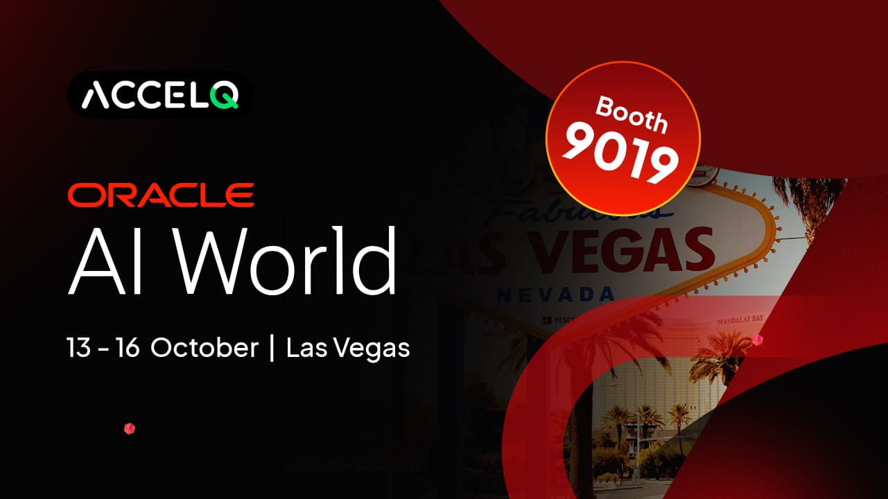 Autonomous Oracle Testing with ACCELQ at Oracle AI World