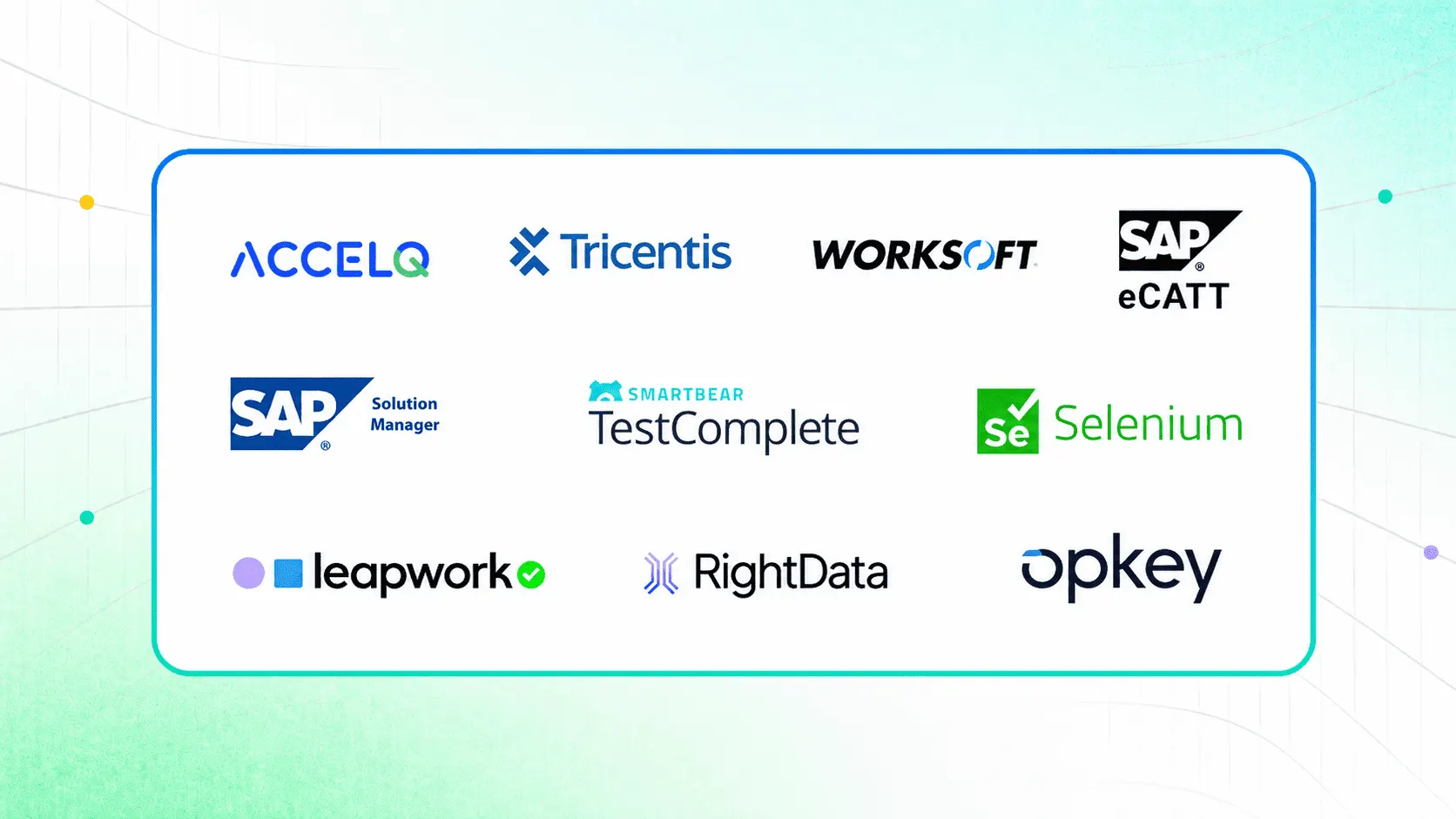 SAP Testing tools