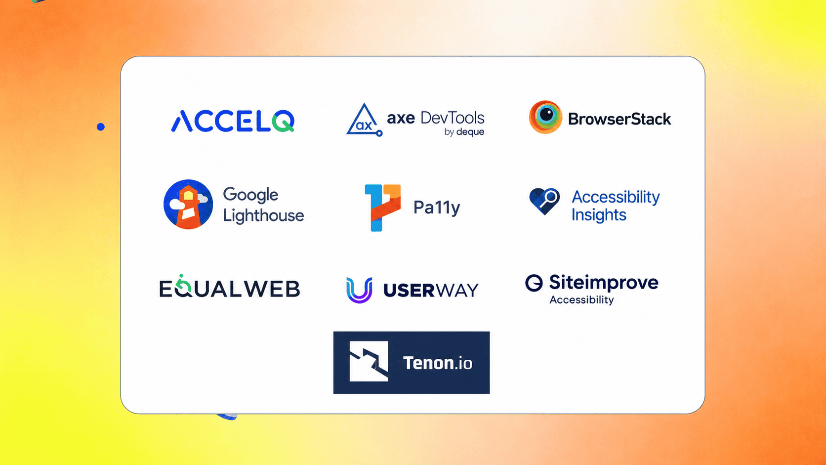 Accessibility Testing Tools