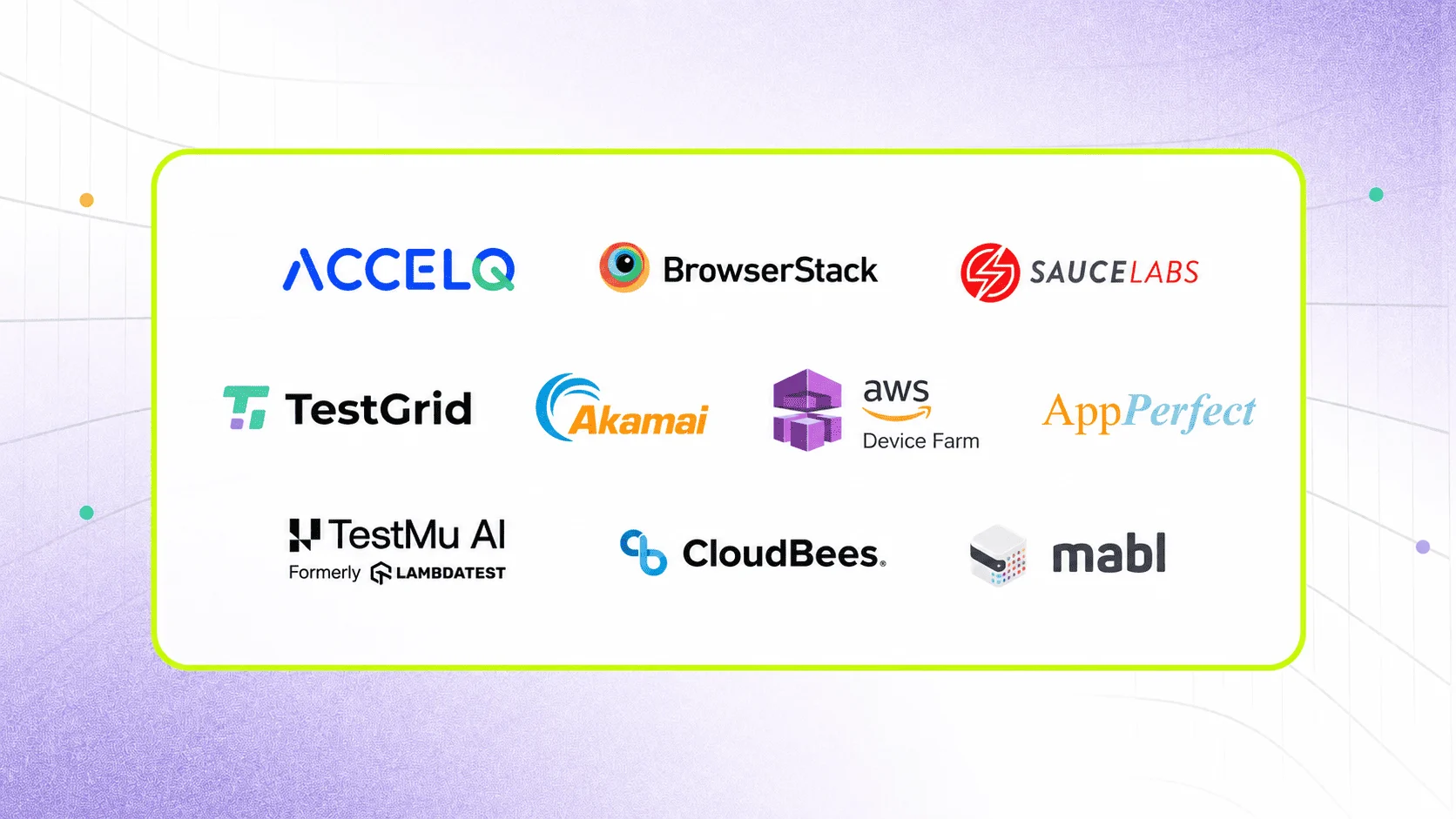 Cloud testing tools