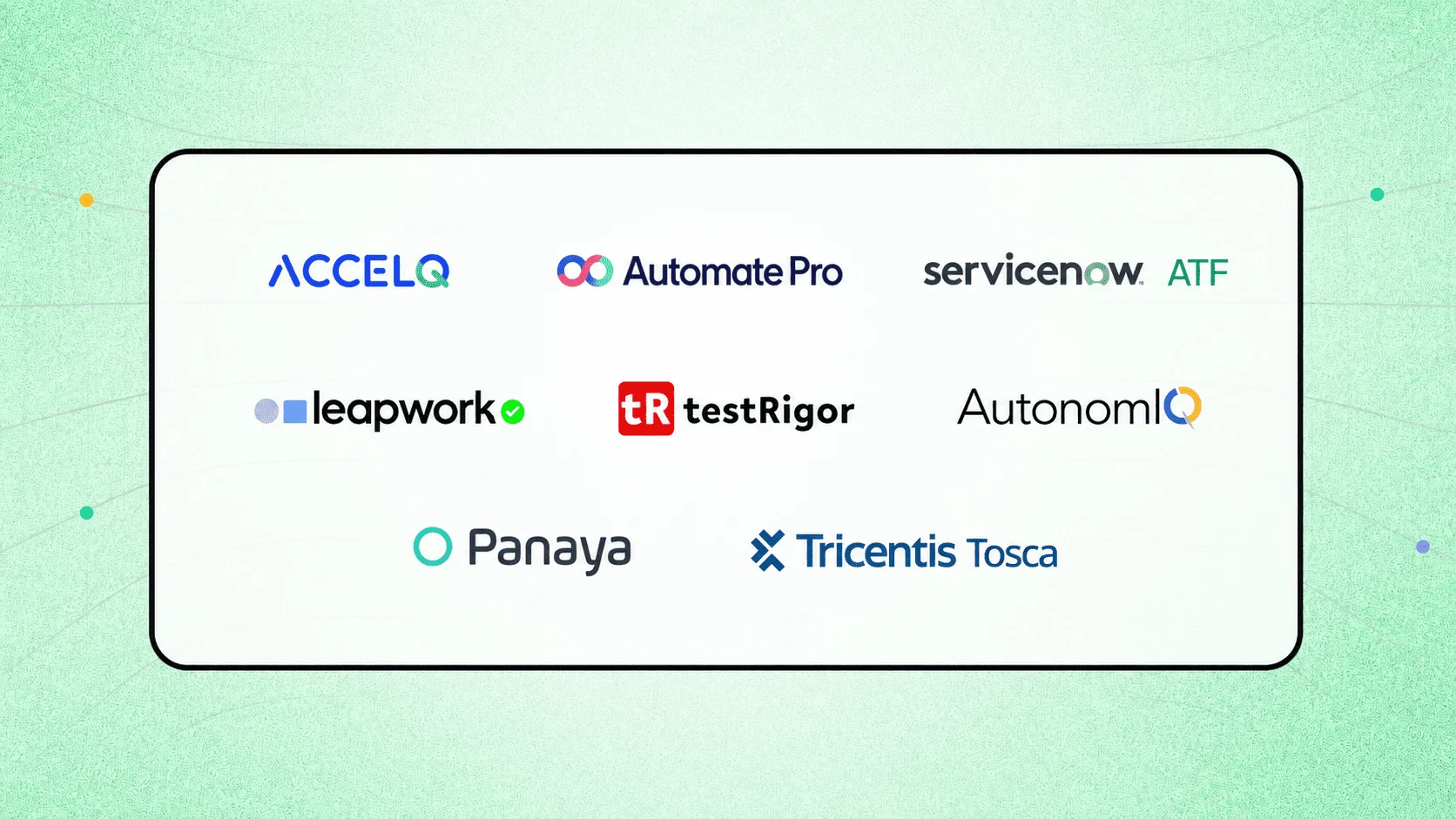 Servicenow Testing Tools
