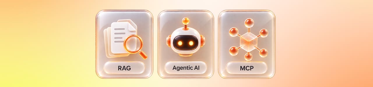 RAG vs Agentic AI vs MCP